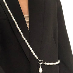 Long Pearl Necklace