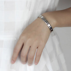 Stainless Steel Bangle Bracelet